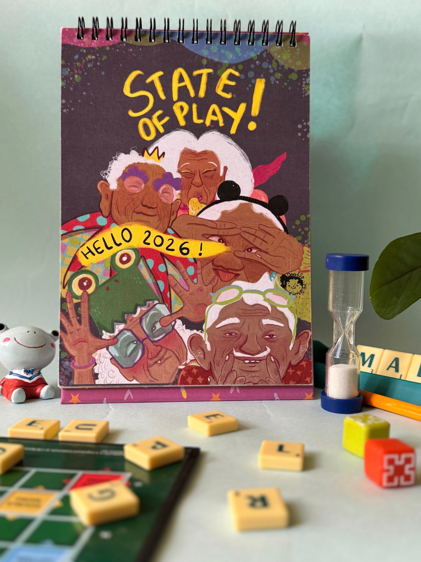 State of Play : 2026 desk calendar