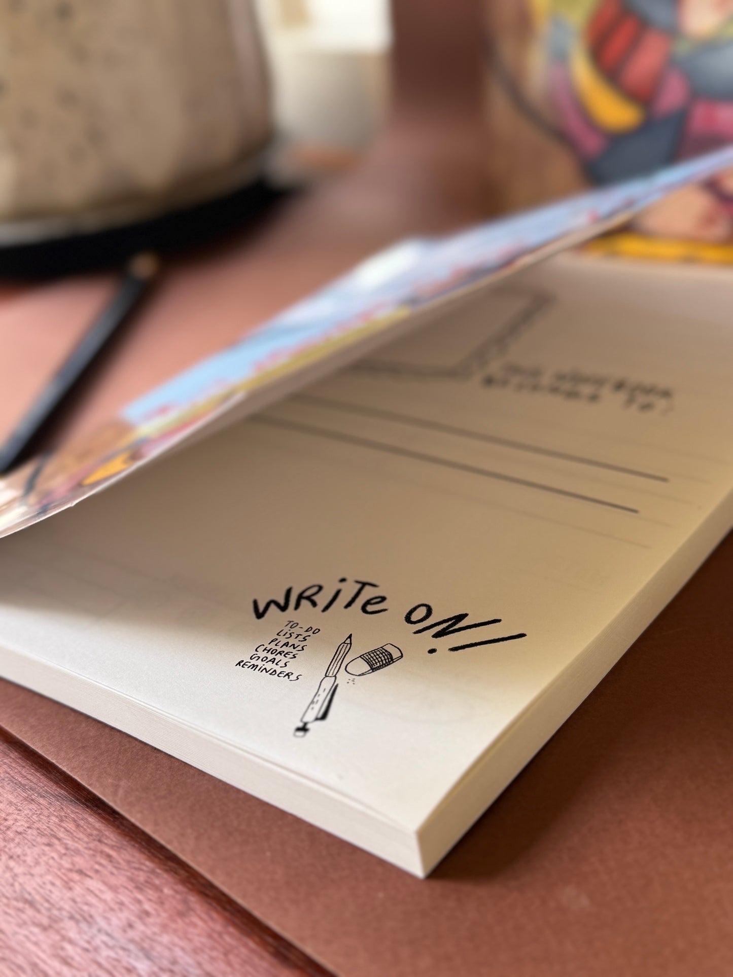 Notebook : Head above water (things to do list)