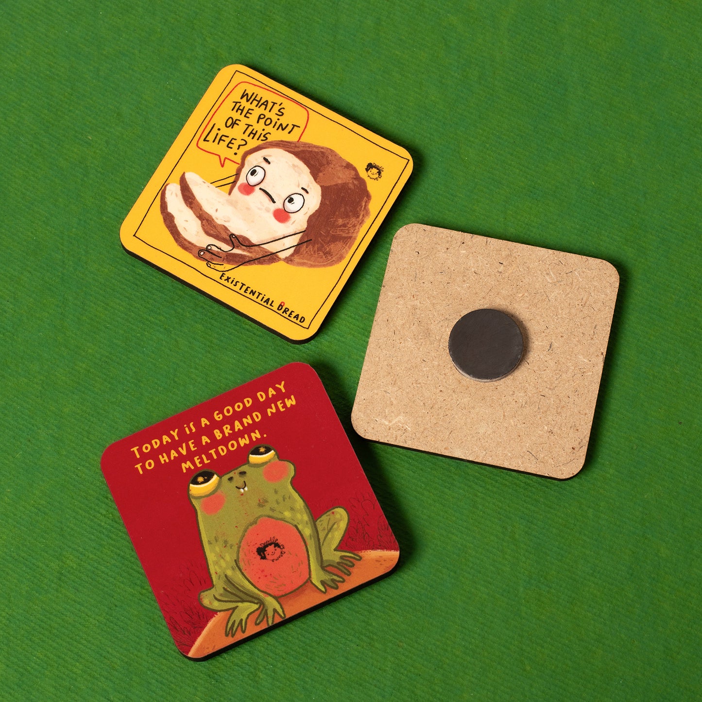 Toadally OK Magnet