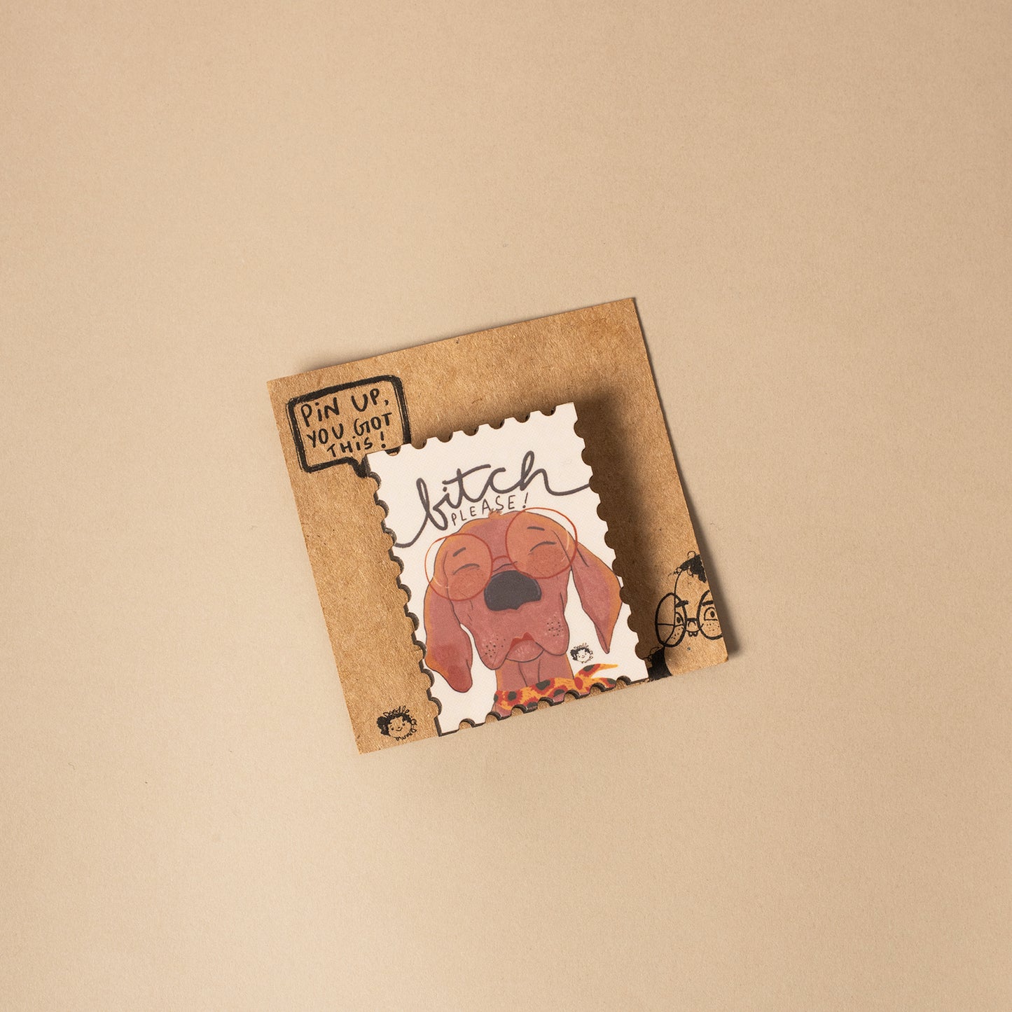 Doggo Brooch/Pin