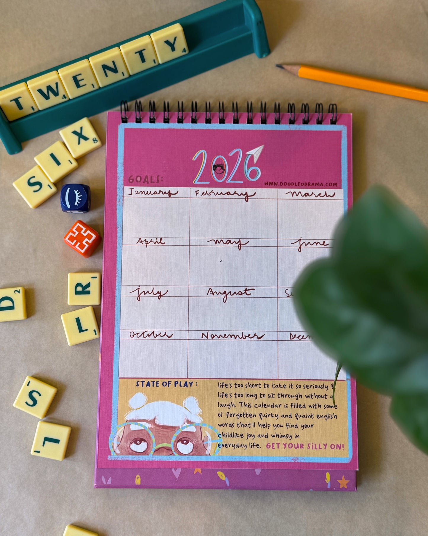 State of Play : 2026 desk calendar