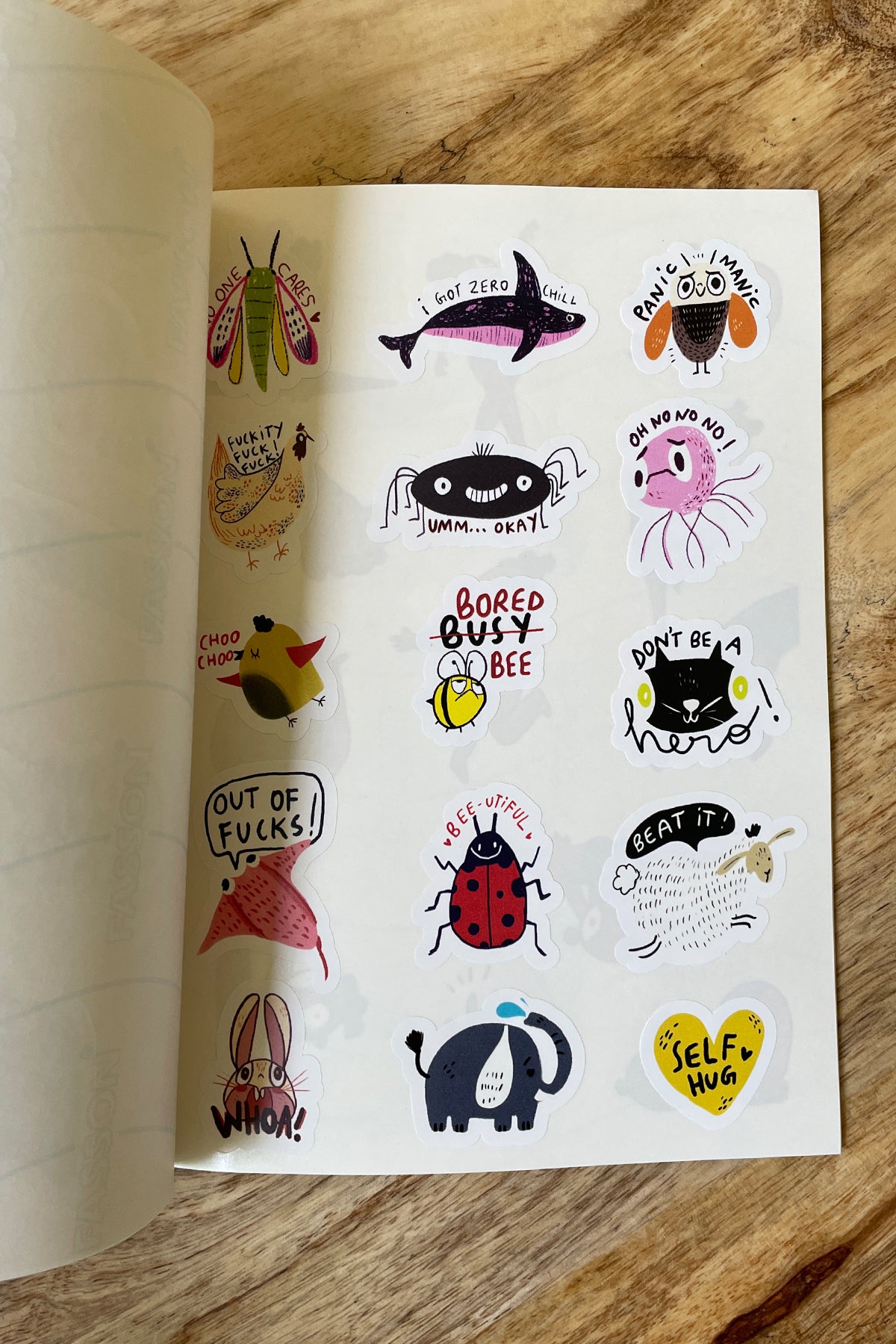 Sucker for stickers!