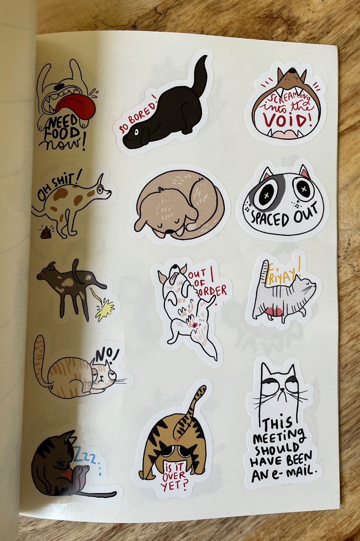 Sucker for stickers!