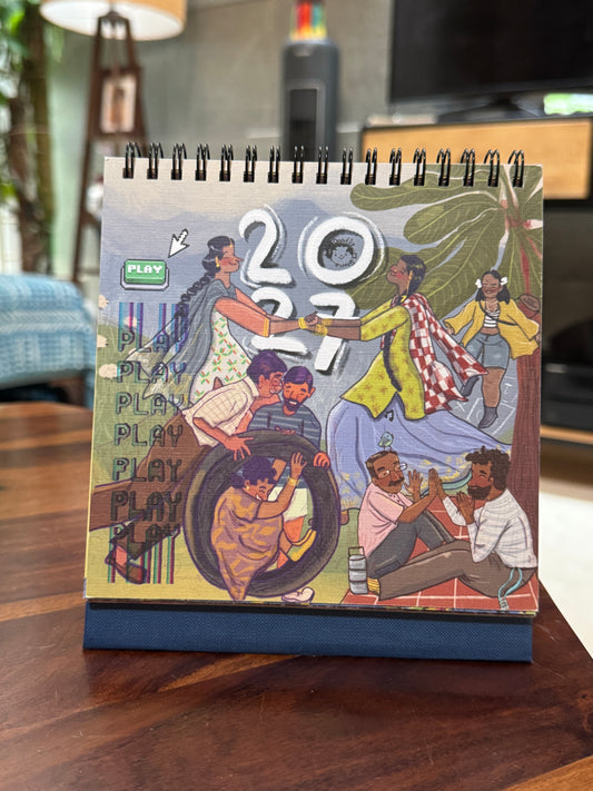 Desk Calendar 2027 : Press Play [Pre-Order]