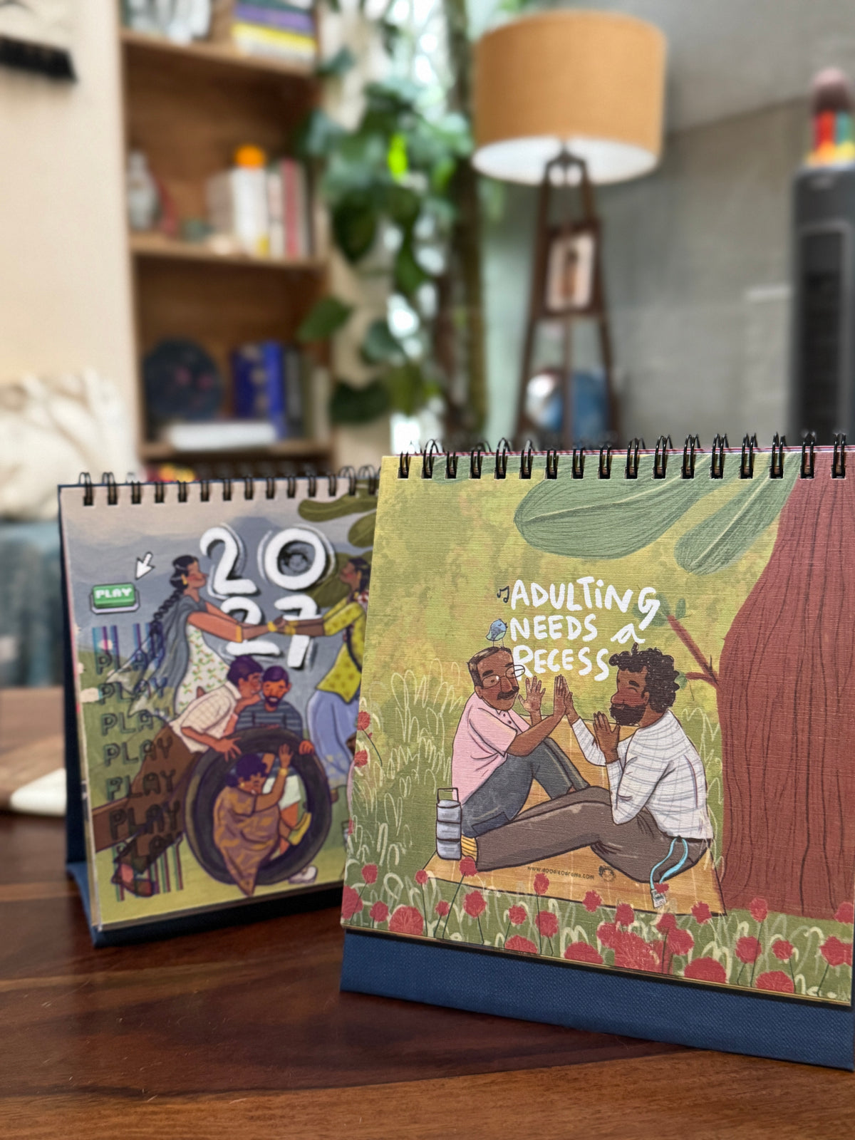 Desk Calendar 2027 : Press Play