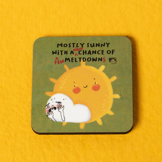 Sunny Meltdown Magnet