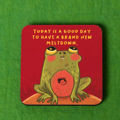 Toadally OK Magnet