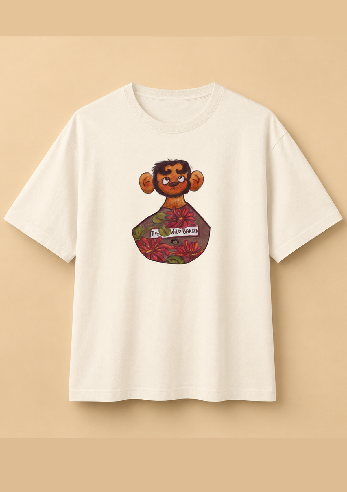 Funky Monkey (oversized heavy cotton)
