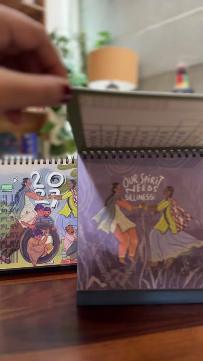 Desk Calendar 2027 : Press Play