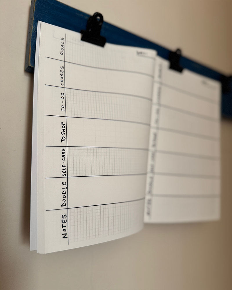 Notebook : My whimsy (chores grid)