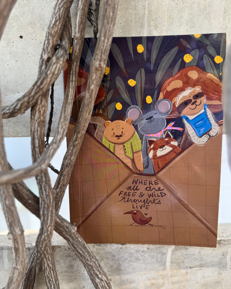 Notebook : All the wild things (blank pages)