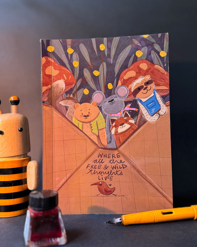 Notebook : All the wild things (blank pages)